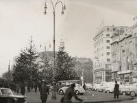 Trg Republike (danas Trg bana Jelačića), novogodišnje uređenje 1965. godine